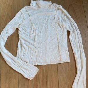 Wild Fable Cream Long Sleeve Top